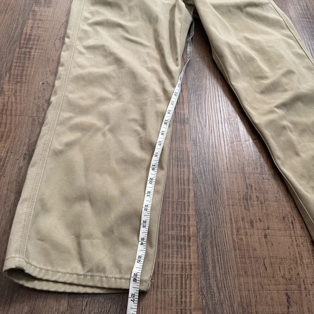 Huf Pants Men’s 34 Chino Brown Cotton Straight Leg Skater Streetwear - Picture 5 of 9